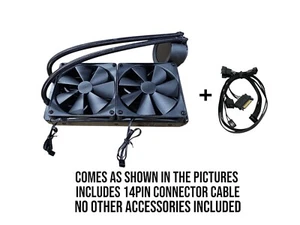 NZXT Kraken 280 2x140mm AiO Liquid CPU Kühler - SANFT GEBRAUCHT - Bild 1 von 4