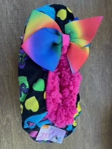 Girls' JoJo Siwa Fuzzy Babba Slipper Socks M/L( Fits Shoe Size 13-4)/ NWT - Picture 1 of 3
