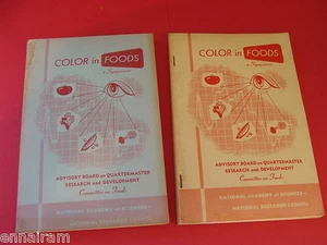 Color in Foods a Symposium National Academy of Sciences 1953 U S Armed Forces - Imagen 1 de 1