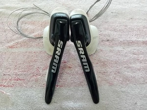 SRAM Apex Double Tap Shifters, 10 x 2, Rim Brake, White, Little use - Picture 1 of 8