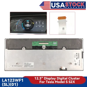 12.3" Display for Tesla Model S, S2, X GEN 2 Digital Instrument Cluster LA123WF1 - Picture 1 of 7