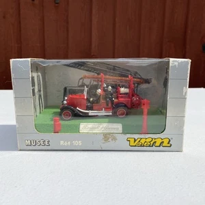 Verem Museum Collection Ref. 105 Renault 1st Aid Fire Truck 1/43 Made In France - Picture 1 of 14