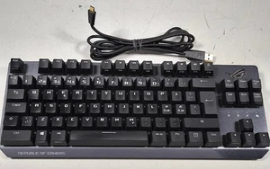 Asus ROG Strix Scope TKL Deluxe Model: X801 Mechanical Gaming Keyboard - Picture 1 of 14