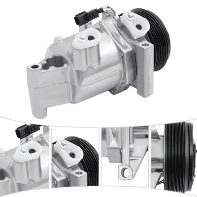 A/C Compressor w/Clutch 6 Grooves For 2018-2023 Nissan Kicks L4 1.6L - Image 1 of 4