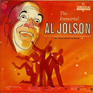 Al Jolson, The Immortal Al Jolson, (LP, Mono, Pin), VG+, 3757493476 - Picture 1 of 5