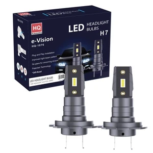 HQ Automotive e-Vision H7 Headlight Bulbs for PEUGEOT 807 MPV 2005-2013 - Picture 1 of 5