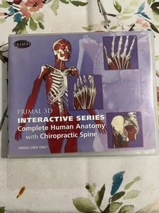 Primal 3D Interactive Series Complete Human Anatomy PC MAC 9 CD-Rom Set - Picture 1 of 4