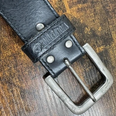 Wolverine Cinturón Cuero Genuino Negro Talla 40 Exterior Preppy Gorpcore Ropa de Trabajo Foto 1 de 4