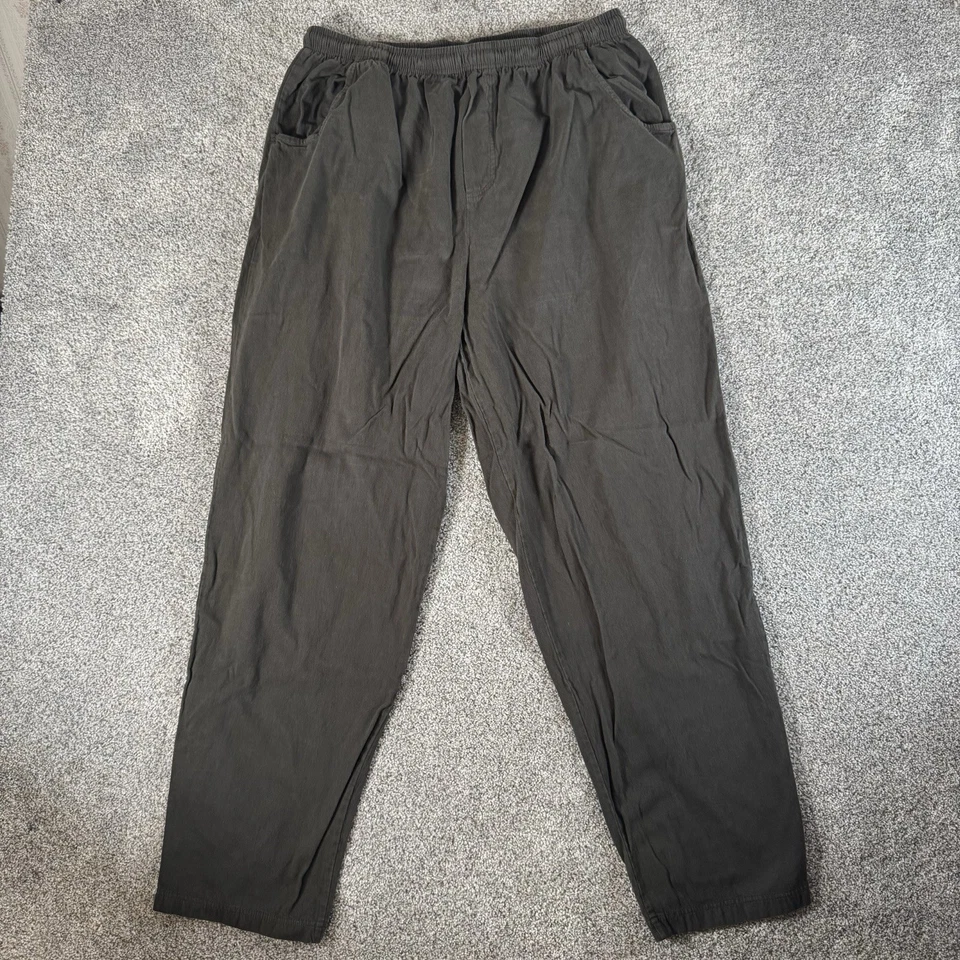 Pantalones de pana vintage años 90 Northern Reflections XXL Dark Academia Grandmacore Foto 1 de 4