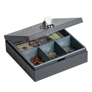 NUEVO Caja fuerte portátil ignífuga para dinero en efectivo transporte objetos de valor 0,04 Cu. Ft. - Imagen 1 de 5