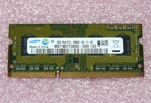 2GB 1Rx8 DDR3 RAM PC3-10600S-09-11-B2 1333MHz Samsung Notebook Arbeitsspeicher - Bild 1 von 2
