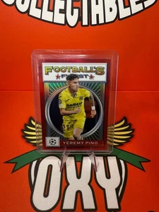 2021-22 Topps Finest Flashback Yeremy Pino Rojo Refractor/5 Villarreal - Imagen 1 de 2