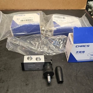 3PC CHACS 4H210 HAND VALVE 1/4" NPT (NEW OPENED) - Picture 1 of 5