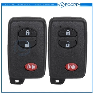 2 For Toyota Highlander RAV4 2008 2009 2010-2013 Remote Keyless Entry System - Image 1 of 4