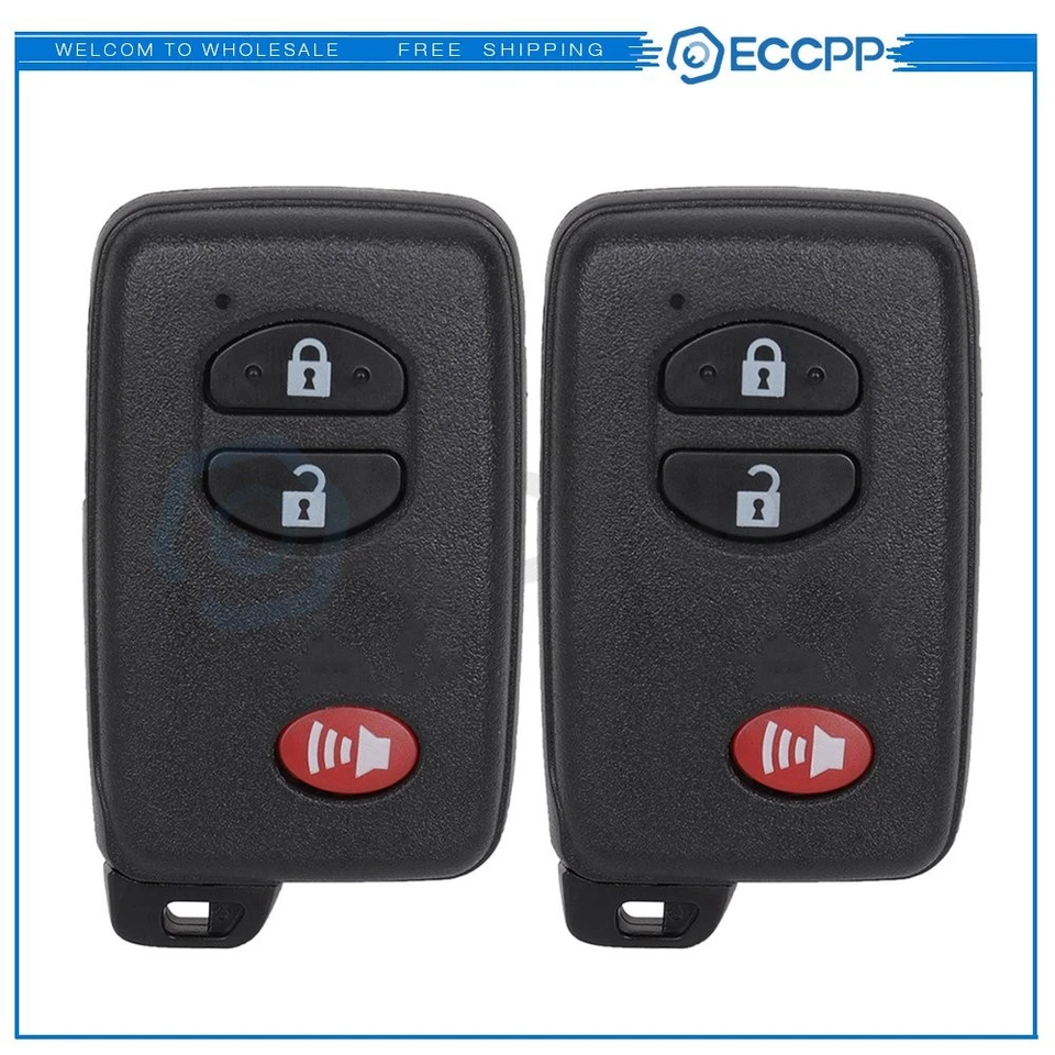 2 For Toyota Highlander RAV4 2008 2009 2010-2013 Remote Keyless Entry System - Image 1 of 4
