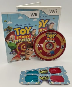 NINTENDO Wii Toy Story Mania 2009 GETESTET KOMPLETT mit Brille Kostenloser Versand! - Bild 1 von 5