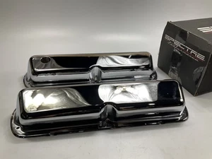 Spectre 5265 - Chrome Engine Valve Covers 1986-1995 Ford SBF 5.0L - Picture 1 of 4