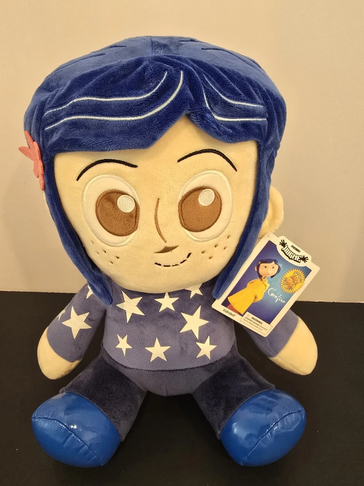 Hugme Coraline Laika Kidrobot Plush Pillow 13" Shaking Vibration Sensory