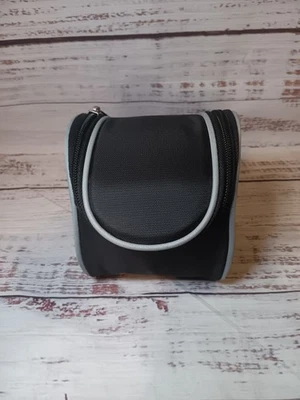 Kodak Digital Camera Case w/ Removable Divider Padded Black w/Silver Piping Zip - Image 1 of 4