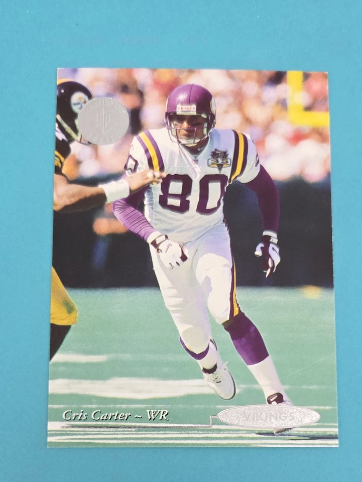 1995 SP Championship #142 Cris Carter Minnesota Vikings FOOTBALL Card U - Image 1 of 2