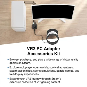 Gaming Accessories for VR2 Adapter Computer Converter Easy to Setups - Picture 1 of 10