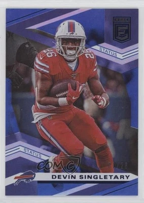 2020 Panini Donruss Elite Status /26 Devin Singletary #10 - Image 1 of 2