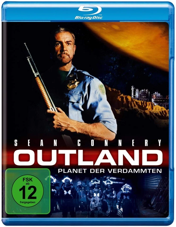 Blu Ray Outland Sean Connery Peter Boyle Hyams Frances Sternhagen Region B 2