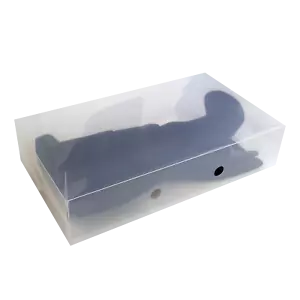 Clear Plastic Boot Storage Boxes Sturdy Drawers Stackable Organisers - Picture 1 of 12