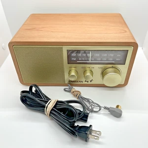 Sangean WR-11SE AM/FM Table Top Radio 40th Anniversary Walnut Wood Gold Face - Picture 1 of 16