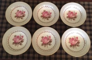 Juego de 6 tazones de postre Noritake Rosemont. Excelente estado - Imagen 1 de 5