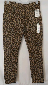 Nuevo con etiquetas Firma Levi Strauss Animal Print Pull On Ajustado Mujer 6S W28 L28 - Imagen 1 de 3