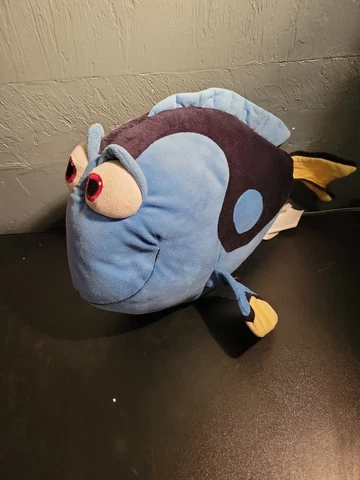 Disney Store Pixar Finding Dory Stuffed Animal Plush Blue Fish Large Nemo 17" Cover