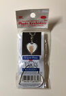 Photo Keyholder Snap-In Photo Crystal Clear Mini Heart