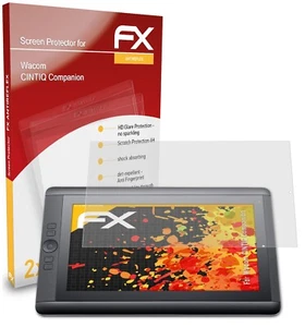 atFoliX 2x Screen Protection Film for Wacom CINTIQ Companion matt&shockproof - Picture 1 of 8