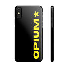 Opium Label Slim Phone Cases   All Phone Models