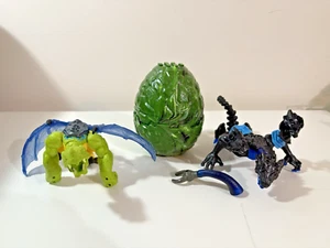 Mega Construx Breakout Beasts Two Partial Beasts Plus Egg - Picture 1 of 6