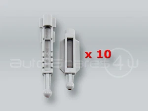 10x Headlight Reflector Adjuster Bracket fits 1996-2000 BMW 5-Series E39 - Picture 1 of 1