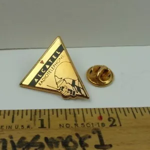 Alcatel Radio Telephone 1980s-90s VINTAGE pin tie tac - Picture 1 of 1