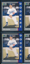 Lot (2) 1996 Team Issue Mike Sanchez Great Falls Dodgers (GD57) SWSW6