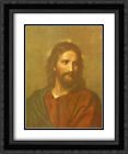 Christ At Thirty-Three 2X Matted 15X18 Framed Art Print By Heinrich Hofman