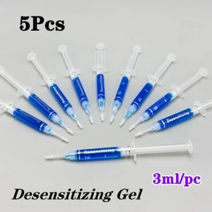 5Pcs Dental Desensitizing Gel Tooth Bleaching Desensitize Gels Teeth Whitening - Picture 1 of 11