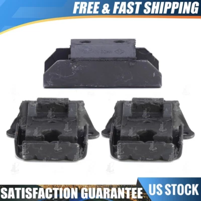 Комплект креплений двигателя и трансмиссии 3X для пикапа Chevrolet C10 5.7 350 Eng 1969-1972 - Изображение 1 из 4