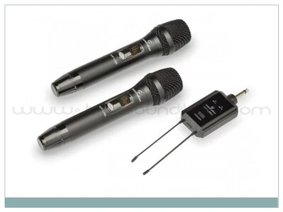 SOUNDSATION POCKETMIC U16HH-A1 DOPPI0 RADIOMICROFONO UHF 2X16 CH 521.4-549.6MHZ - Immagine 1 di 3