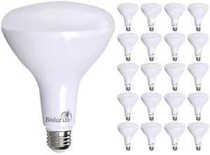 Bioluz LED BR40 LED Flood Light Bulbs 90 CRI Dimmable Indoor/Outdoor 120W Rep... - Picture 1 of 6