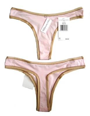 A090T ELLE MACPHERSON INTIMATES Prism Silky Sleeky All Stretch Thong E16-430 New - Image 1 of 2