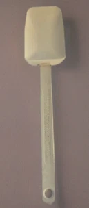 The Pampered Chef Large White Mix n Scraper #1657 12 1/4" Silicone Head READ - Picture 1 of 6