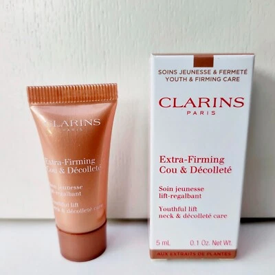 Clarins Extra Firming Youthful Lift neck & décolleté Care, 5ml, Brand New in Box - Image 1 of 4