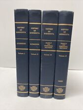 History Of Minnesota Volumes I, II, III & IV by Val Bjornson HC 1969 Complete