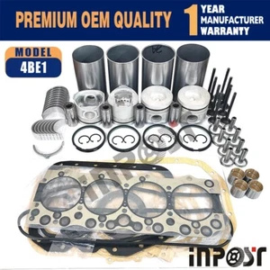4BE1 Overhaul Rebuild Kit For For Isuzu 4BE1 Engine Piston Piston Ring Bearing - Bild 1 von 9