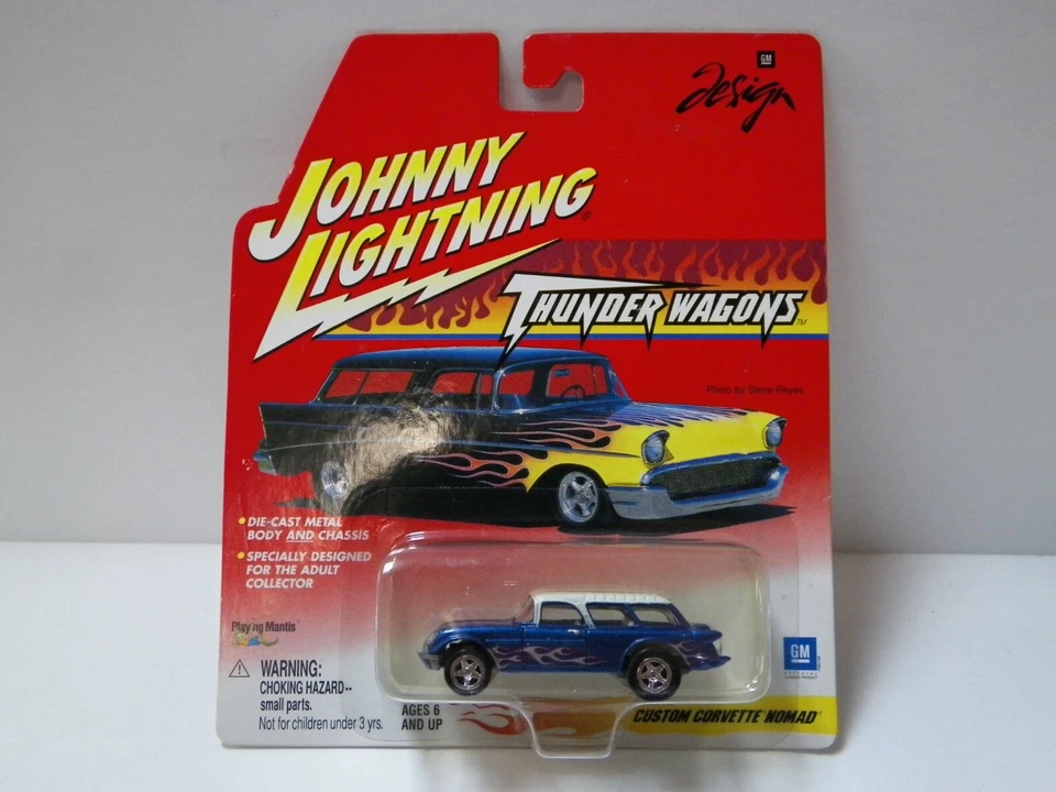 2002 Johnny Lightning Thunder Wagons 1955 Chevy Nomad